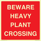 PR12789: BEWARE HEAVY PLANT CROSSING