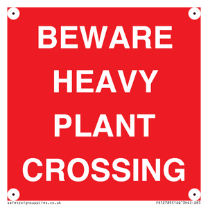 PR12789: BEWARE HEAVY PLANT CROSSING
