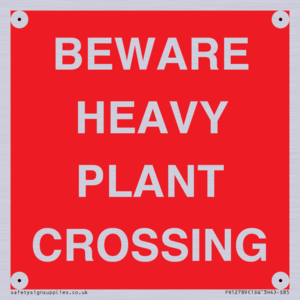 PR12789: BEWARE HEAVY PLANT CROSSING