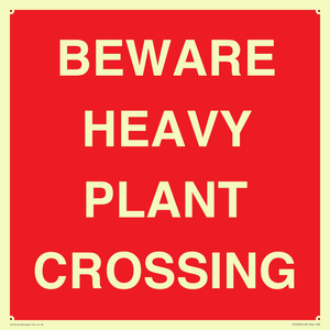 PR12789: BEWARE HEAVY PLANT CROSSING
