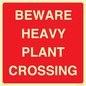 PR12789: BEWARE HEAVY PLANT CROSSING