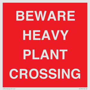 PR12789: BEWARE HEAVY PLANT CROSSING