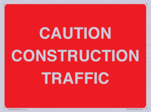 PR12793: CAUTION CONSTRUCTION TRAFFIC