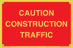 PR12793: CAUTION CONSTRUCTION TRAFFIC