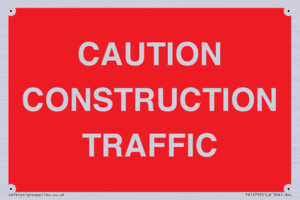 PR12793: CAUTION CONSTRUCTION TRAFFIC
