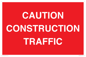 PR12793: CAUTION CONSTRUCTION TRAFFIC