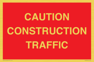 PR12793: CAUTION CONSTRUCTION TRAFFIC
