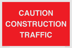 PR12793: CAUTION CONSTRUCTION TRAFFIC