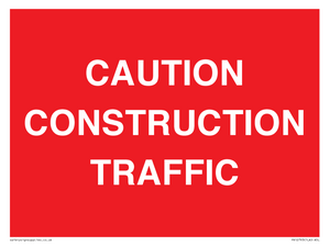 PR12793: CAUTION CONSTRUCTION TRAFFIC