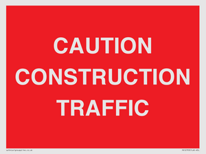 PR12793: CAUTION CONSTRUCTION TRAFFIC