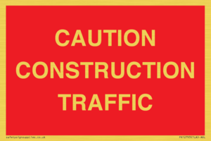 PR12793: CAUTION CONSTRUCTION TRAFFIC