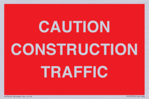 PR12793: CAUTION CONSTRUCTION TRAFFIC