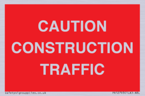 PR12793: CAUTION CONSTRUCTION TRAFFIC