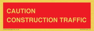 PR12793: CAUTION CONSTRUCTION TRAFFIC