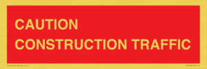 PR12793: CAUTION CONSTRUCTION TRAFFIC