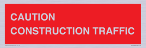 PR12793: CAUTION CONSTRUCTION TRAFFIC