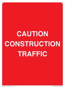 PR12793: CAUTION CONSTRUCTION TRAFFIC