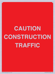 PR12793: CAUTION CONSTRUCTION TRAFFIC
