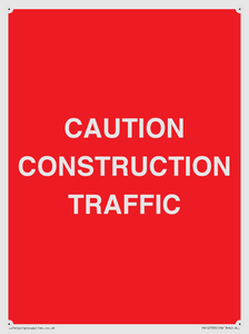 PR12793: CAUTION CONSTRUCTION TRAFFIC