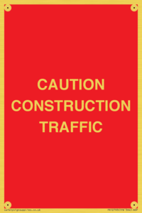 PR12793: CAUTION CONSTRUCTION TRAFFIC