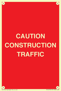 PR12793: CAUTION CONSTRUCTION TRAFFIC