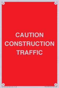 PR12793: CAUTION CONSTRUCTION TRAFFIC