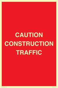 PR12793: CAUTION CONSTRUCTION TRAFFIC