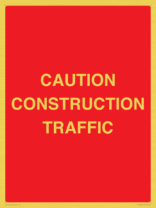 PR12793: CAUTION CONSTRUCTION TRAFFIC