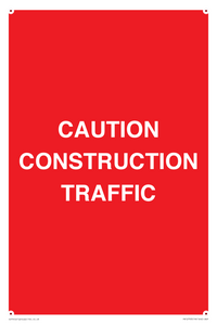 PR12793: CAUTION CONSTRUCTION TRAFFIC