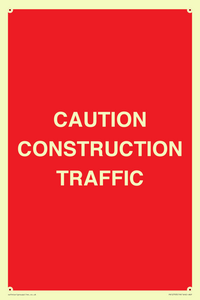 PR12793: CAUTION CONSTRUCTION TRAFFIC