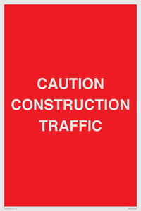 PR12793: CAUTION CONSTRUCTION TRAFFIC