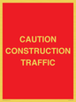 PR12793: CAUTION CONSTRUCTION TRAFFIC