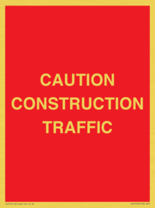 PR12793: CAUTION CONSTRUCTION TRAFFIC