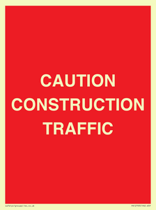 PR12793: CAUTION CONSTRUCTION TRAFFIC