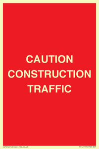 PR12793: CAUTION CONSTRUCTION TRAFFIC
