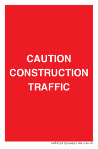 PR12793: CAUTION CONSTRUCTION TRAFFIC