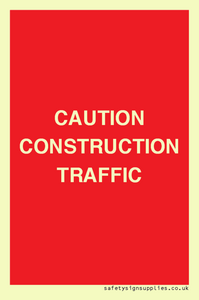 PR12793: CAUTION CONSTRUCTION TRAFFIC