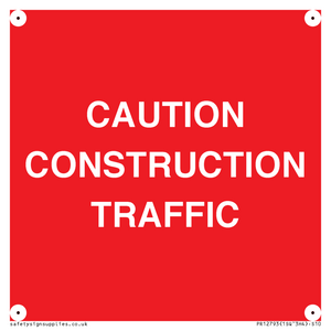 PR12793: CAUTION CONSTRUCTION TRAFFIC