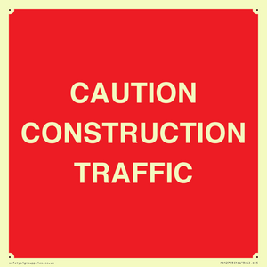 PR12793: CAUTION CONSTRUCTION TRAFFIC