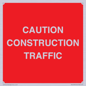 PR12793: CAUTION CONSTRUCTION TRAFFIC