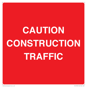 PR12793: CAUTION CONSTRUCTION TRAFFIC