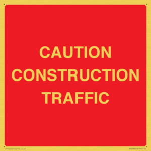 PR12793: CAUTION CONSTRUCTION TRAFFIC