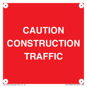 PR12793: CAUTION CONSTRUCTION TRAFFIC