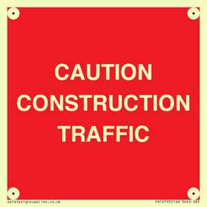 PR12793: CAUTION CONSTRUCTION TRAFFIC