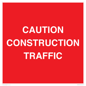 PR12793: CAUTION CONSTRUCTION TRAFFIC