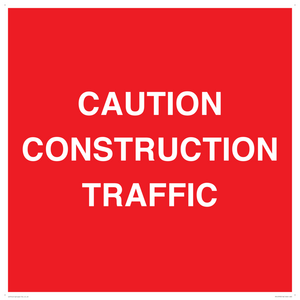 PR12793: CAUTION CONSTRUCTION TRAFFIC