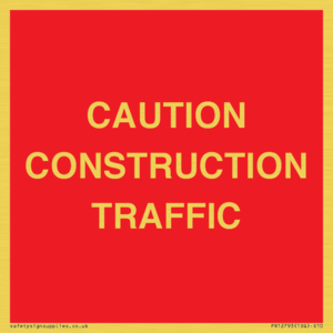 PR12793: CAUTION CONSTRUCTION TRAFFIC