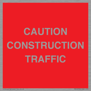 PR12793: CAUTION CONSTRUCTION TRAFFIC
