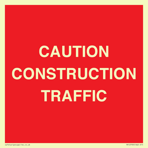 PR12793: CAUTION CONSTRUCTION TRAFFIC