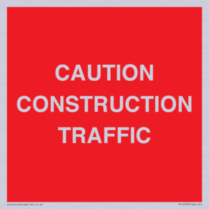 PR12793: CAUTION CONSTRUCTION TRAFFIC